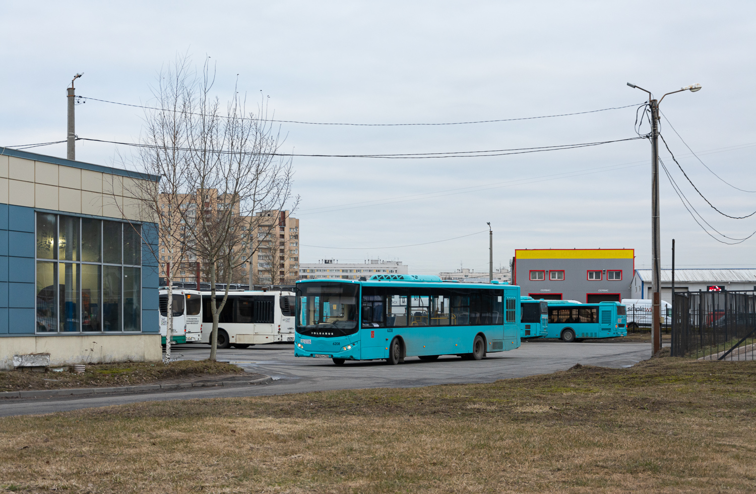Saint Petersburg, Volgabus-5270.G2 (LNG) # 6208
