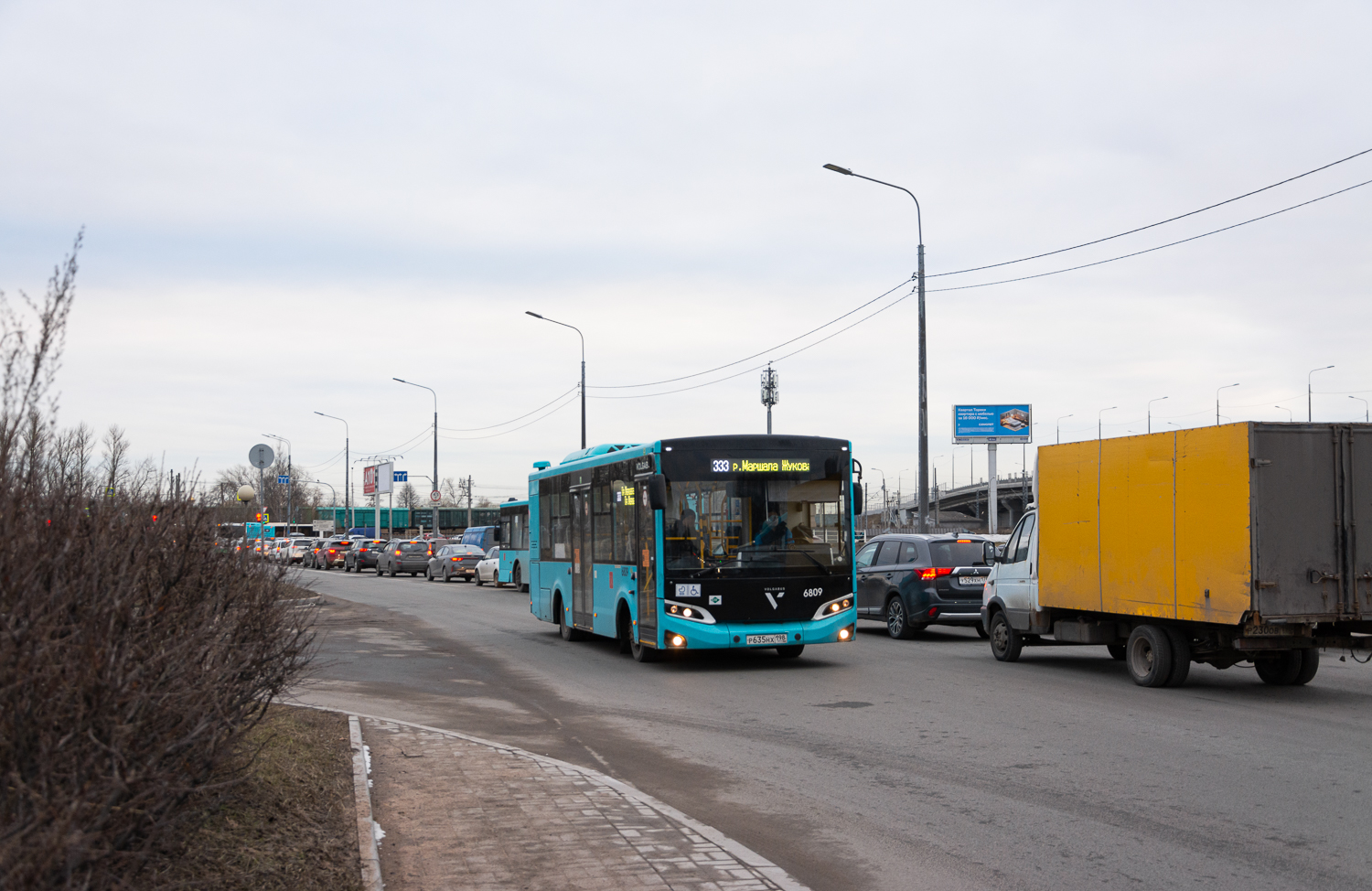 Saint Petersburg, Volgabus-4298.G4 (LNG) # 6809