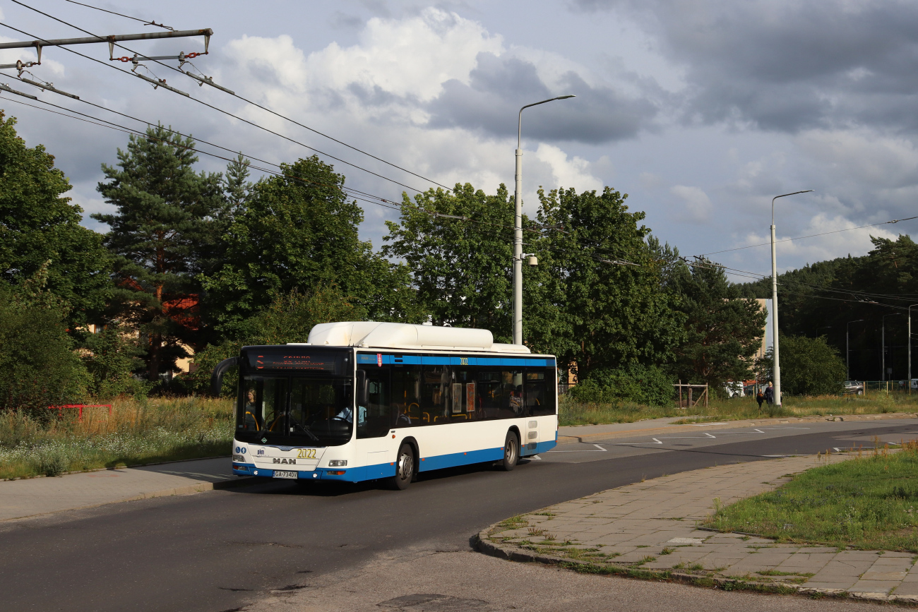 Gdingen, MAN A21 Lion's City NL313 CNG Nr. 2022