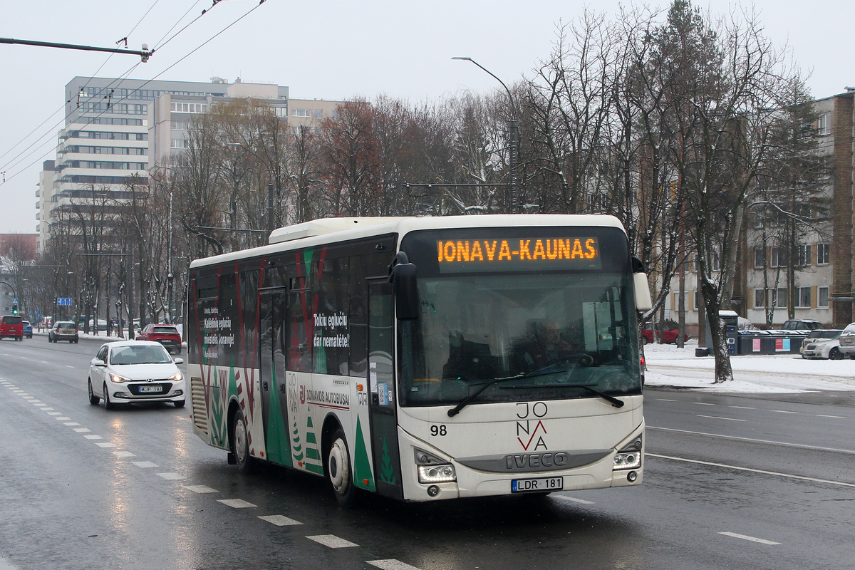 Jonava, IVECO Crossway LE Line 10.8M No. 98