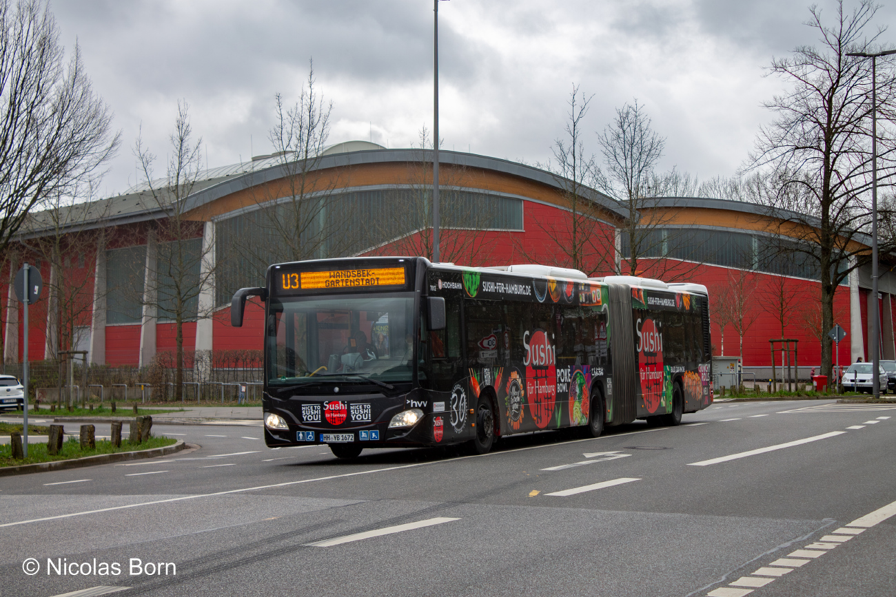 Hamburg, Mercedes-Benz Citaro C2 G # 7612