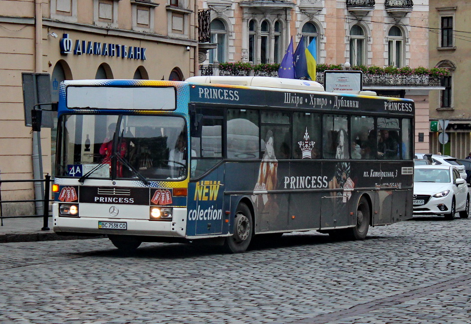 Lviv, Mercedes-Benz O405 # ВС 7538 СО