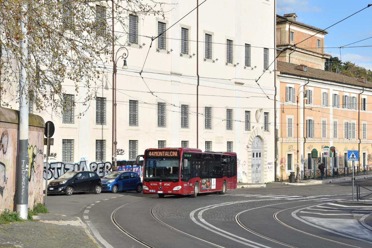 Rome, Mercedes-Benz Citaro C2 Hybrid # 731