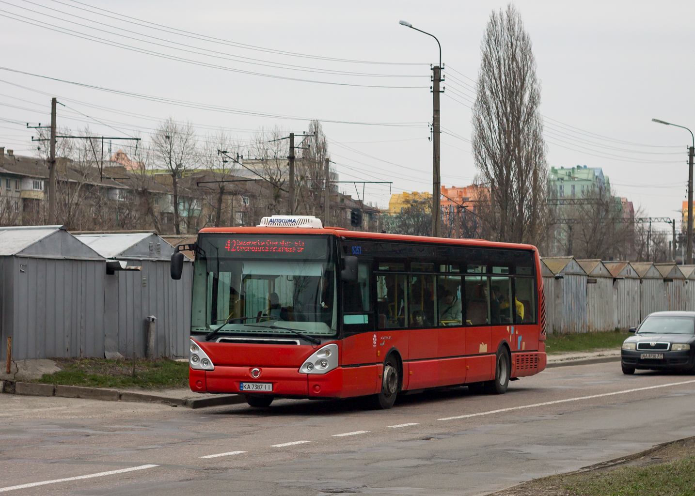 Kyiv, Irisbus Citelis 12M # 8257