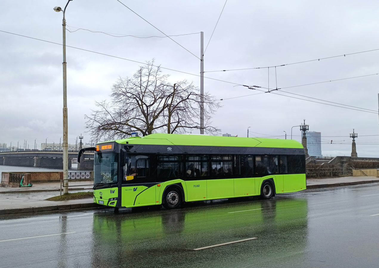 Riga, Solaris Urbino IV 12 electric # 71182