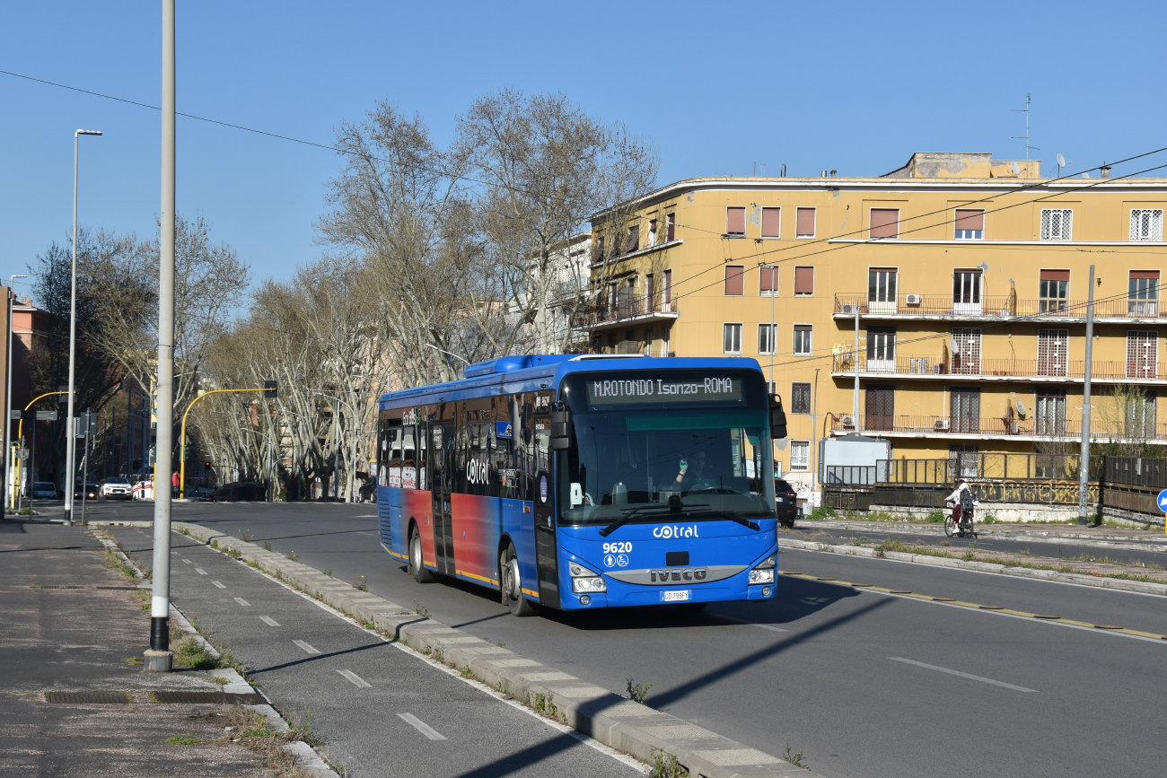 Rome, IVECO Crossway LE Line 12M nr. 9620