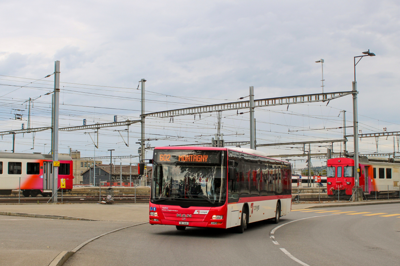 Yverdon-les-Bains, MAN A21 Lion's City NL283 # 110