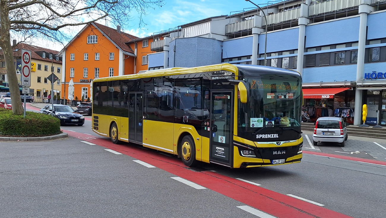 Weilheim in Oberbayern, MAN 42C Lion's Intercity Ü LE360 # WM-SP 110