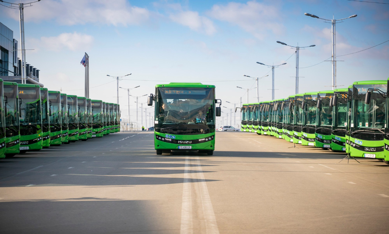 Tbilisi, Anadolu Isuzu NovoCiti Life # TT-450-CB; Tbilisi, Anadolu Isuzu NovoCiti Life # TT-415-CB; Tbilisi, Anadolu Isuzu NovoCiti Life # TT-423-CB; Tbilisi — Новые Автобусы для Тбилиси