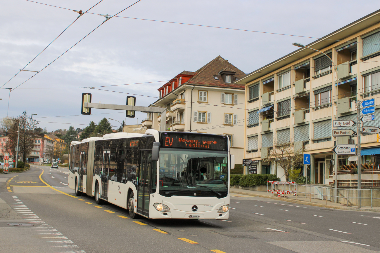 Fribourg, Mercedes-Benz Citaro C2 G # 122