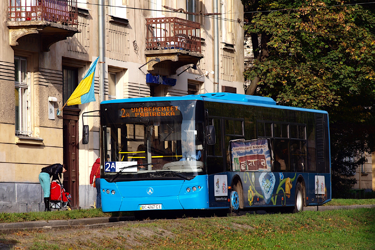 Lviv, LAZ A183D1 č. ВС 4267 СІ