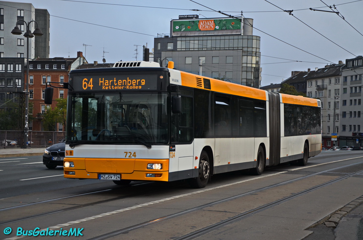 Mainz, MAN A23 NG313 č. 724