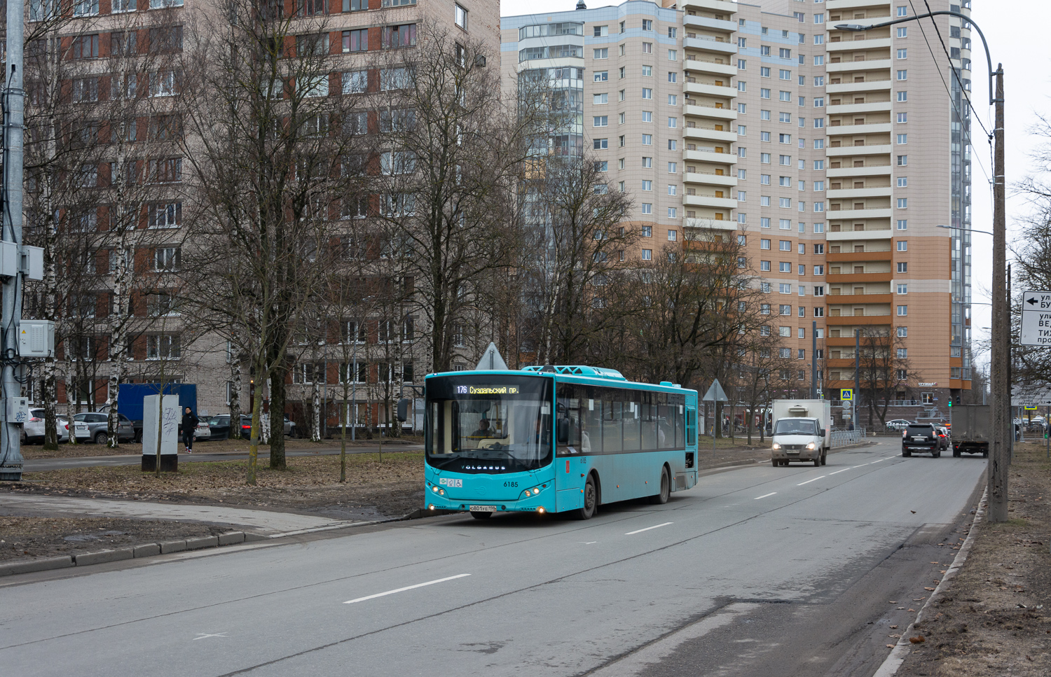 Saint Petersburg, Volgabus-5270.G2 (LNG) # 6185