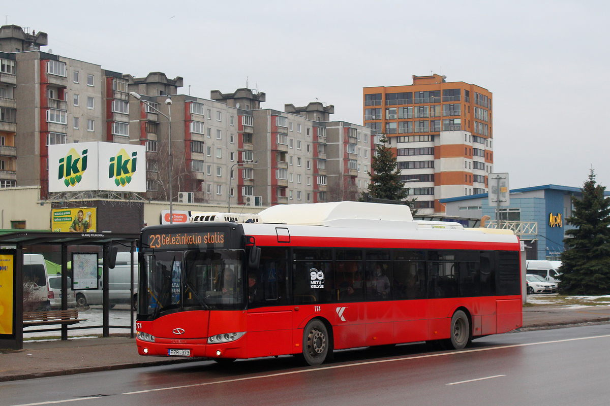Kaunas, Solaris Urbino III 12 CNG №: 774