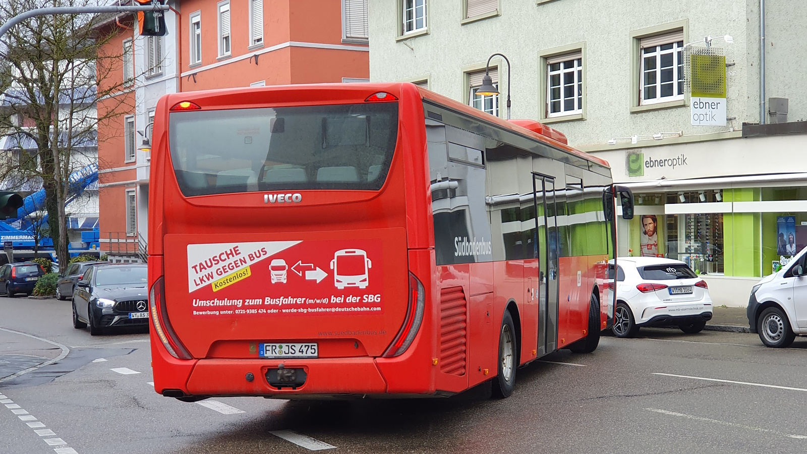 Freiburg im Breisgau, IVECO Crossway LE Line 12M # FR-JS 475