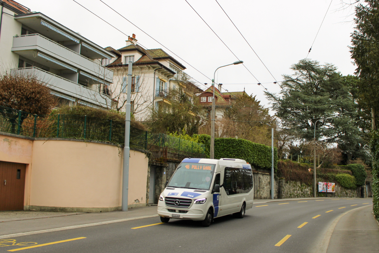Lausanne, Mercedes-Benz Sprinter City 75 # 366