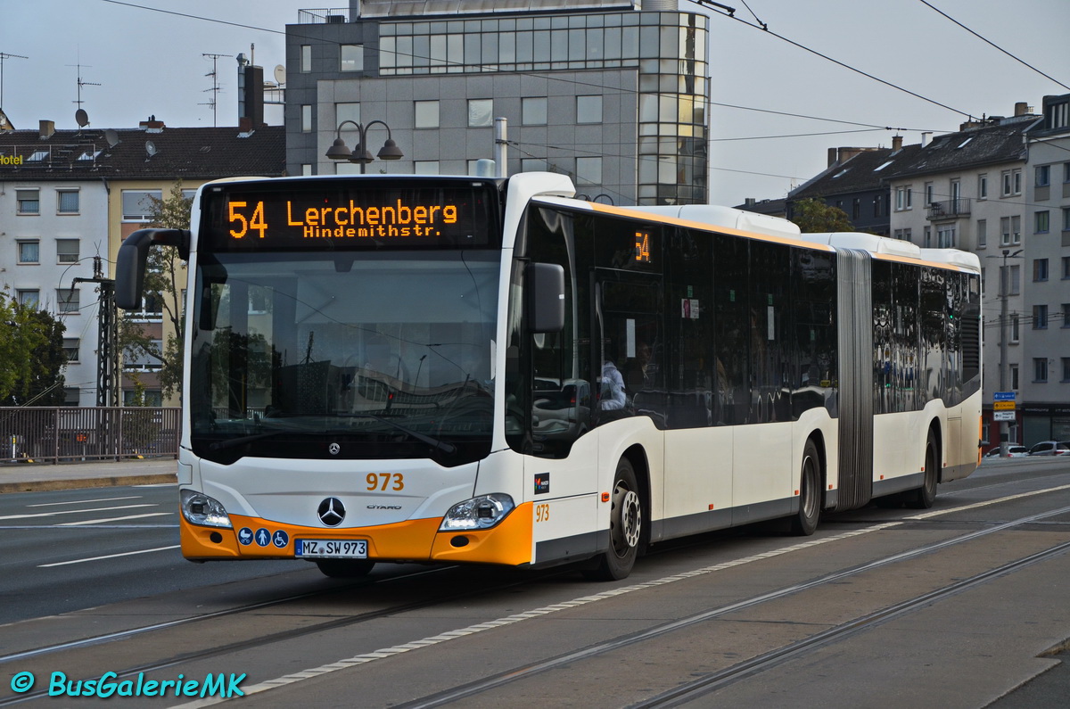 Mainz, Mercedes-Benz Citaro C2 G № 973