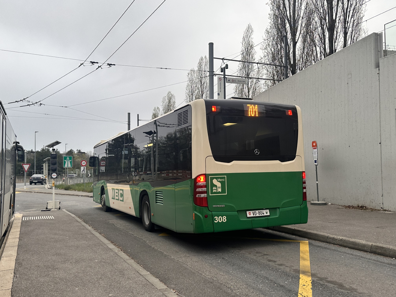 Lausanne, Mercedes-Benz Citaro C2 # 308