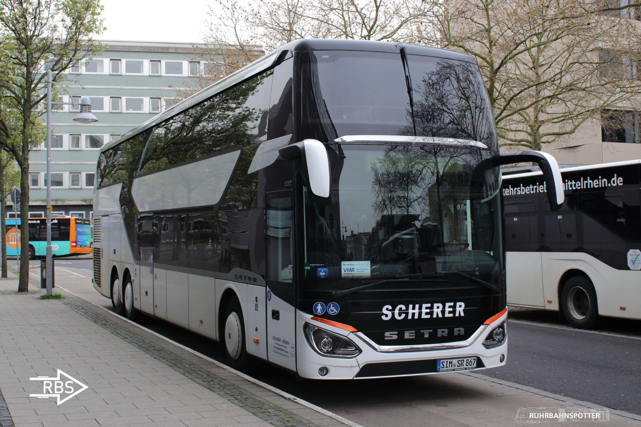 Simmern (Hunsrück), Setra S531DT # SIM-SR 867