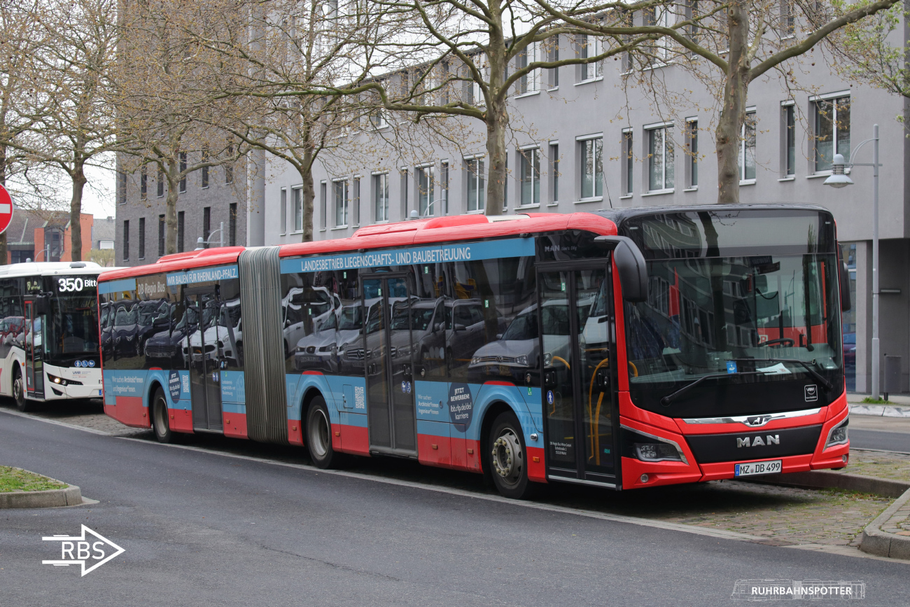 Koblenz, MAN 18C Lion's City NG360 EfficientHybrid # MZ-DB 499
