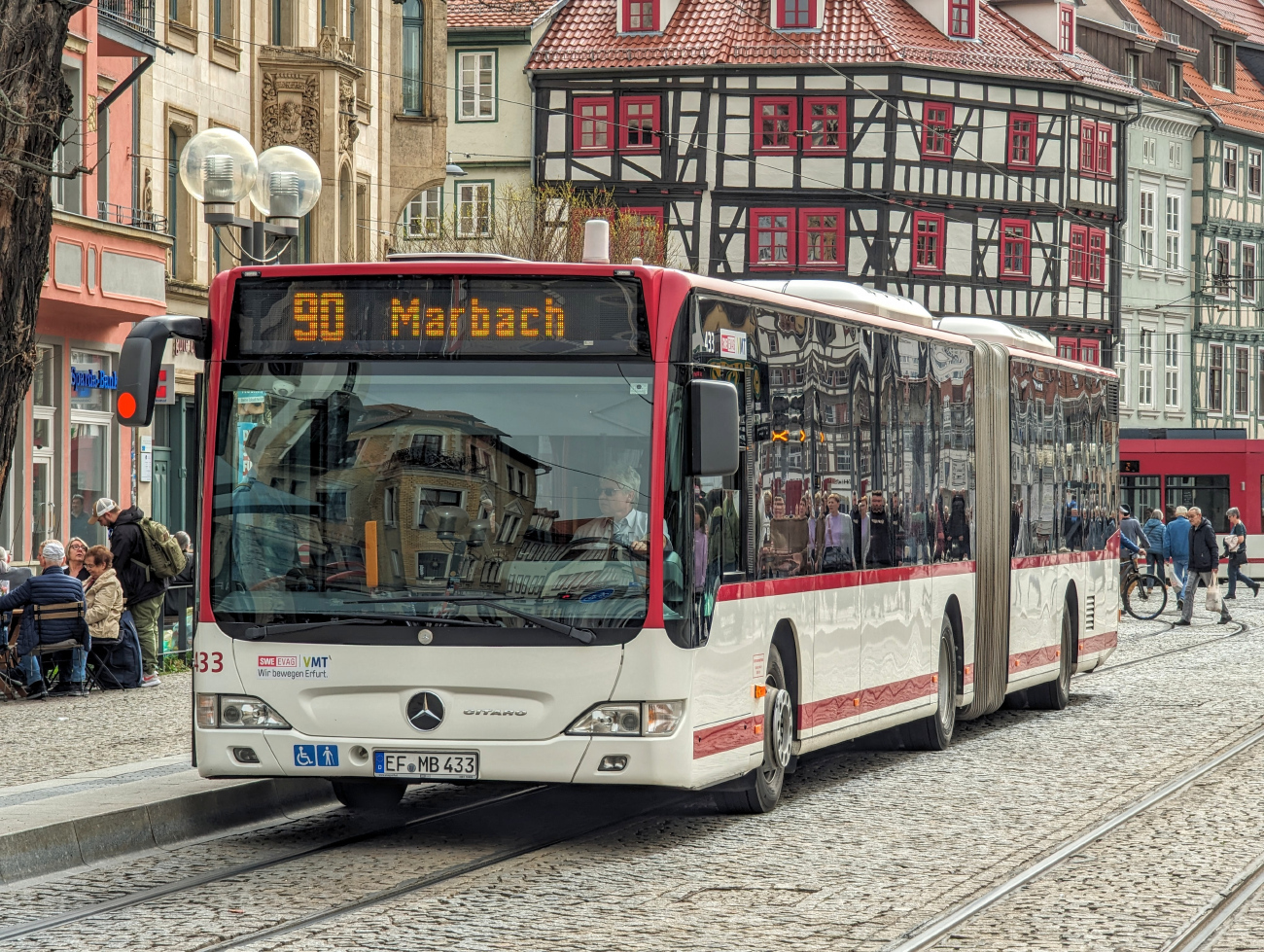 Erfurt, Mercedes-Benz O530 Citaro Facelift G # 433