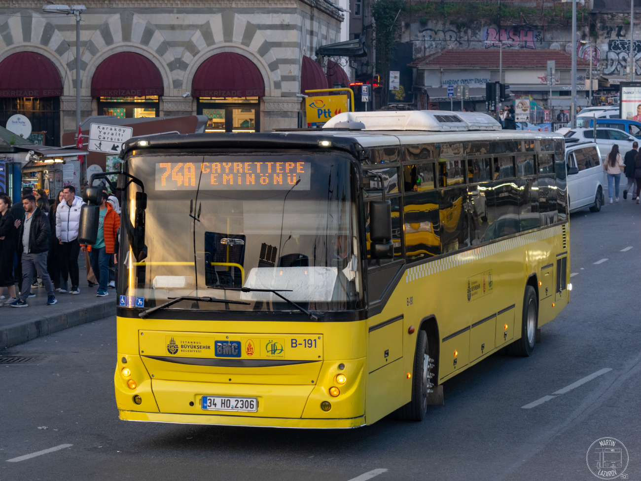 Istanbul, BMC Belde 260 CB # B-191