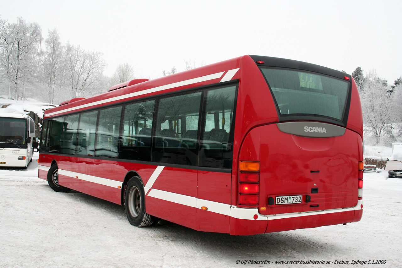 Sztokholm, Scania OmniCity CN94UB 4X2EB # DSM 732