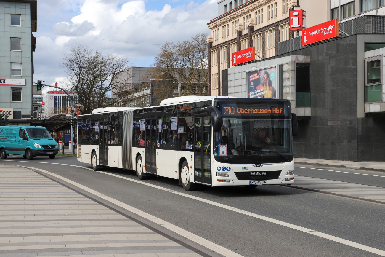 Nauen, MAN A23 Lion's City G NG363 # HVL-WG 802