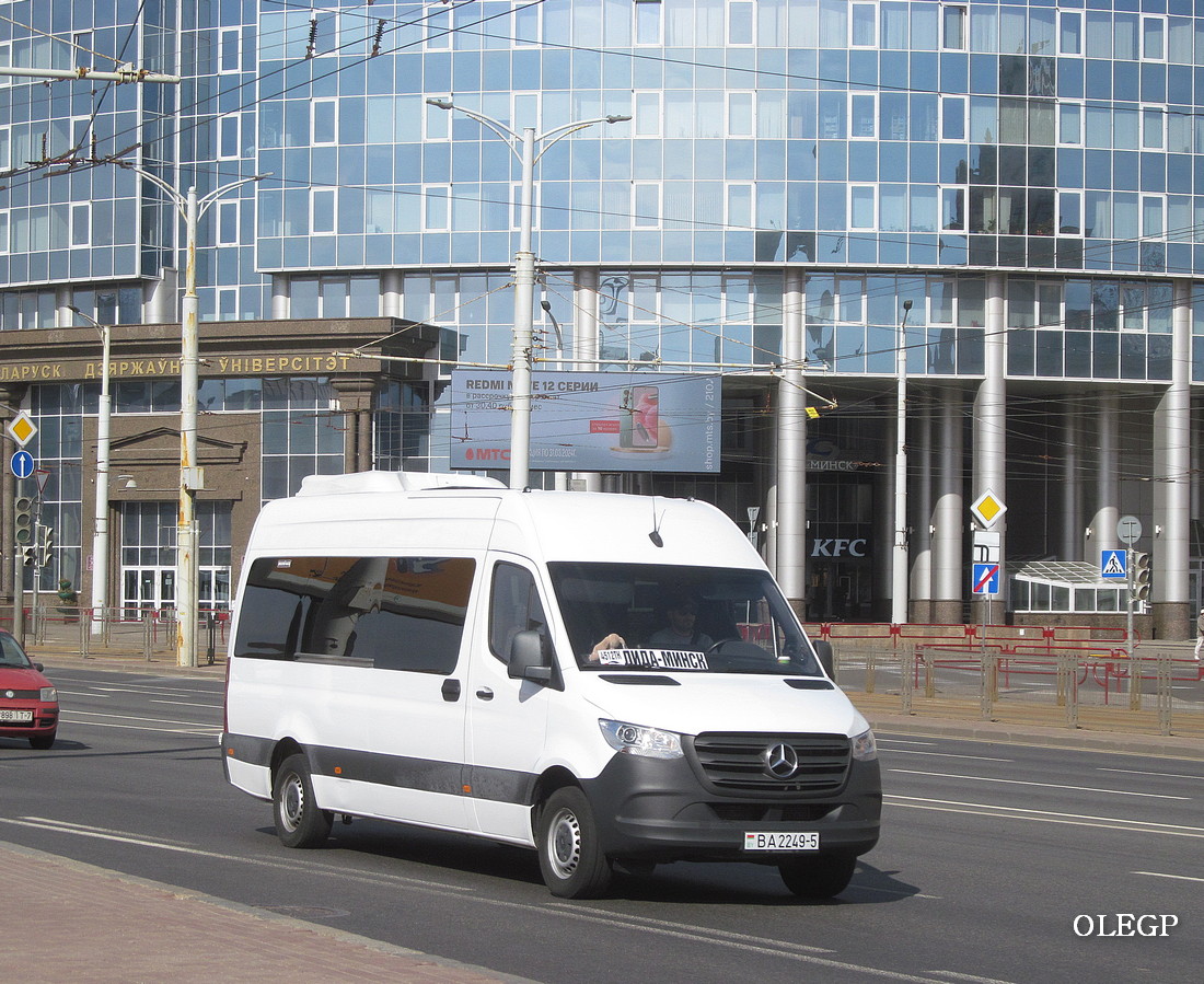 Minsk District, Mercedes-Benz Sprinter # ВА 2249-5