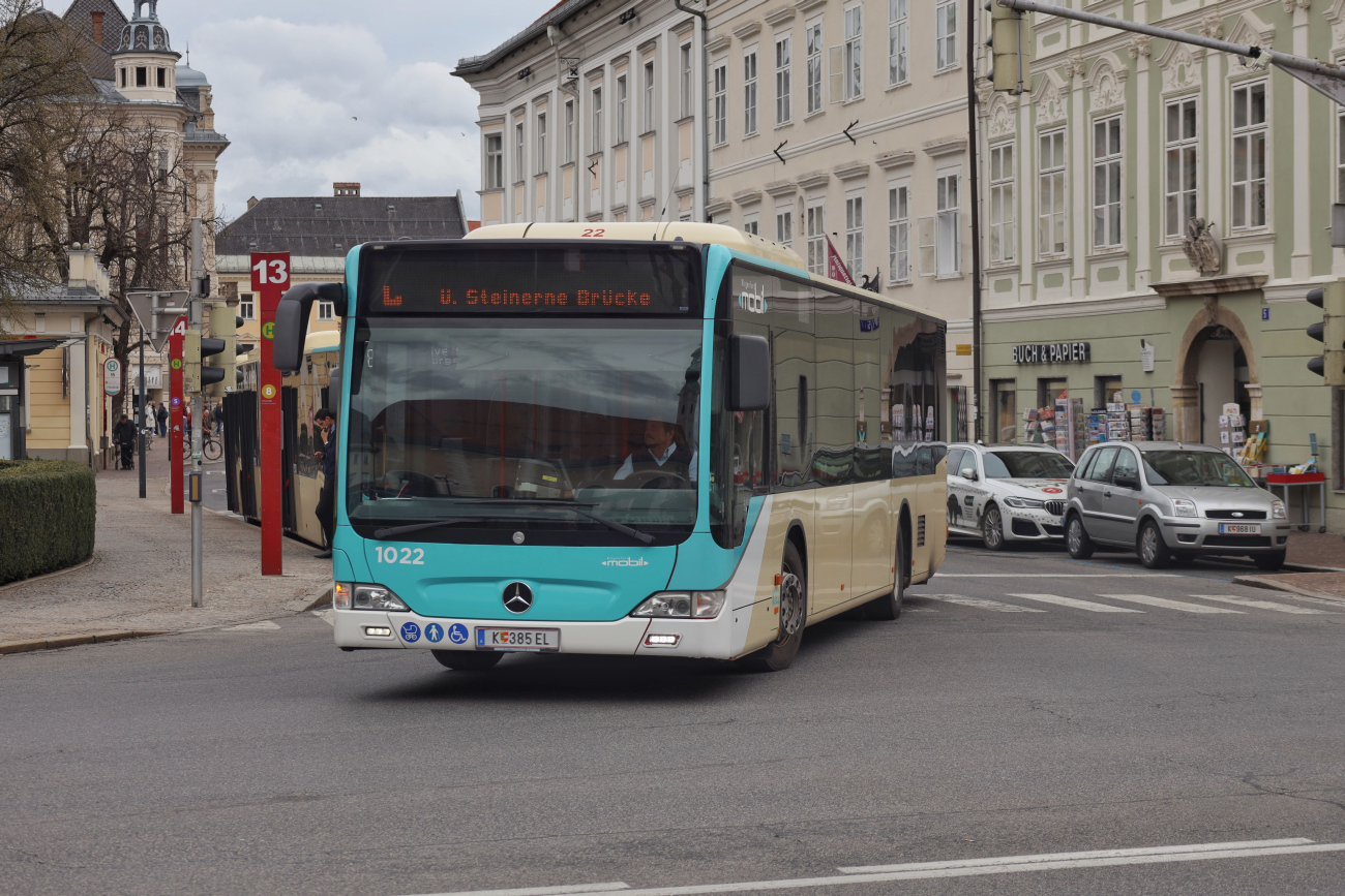 Klagenfurt, Mercedes-Benz O530 Citaro Facelift # 1022