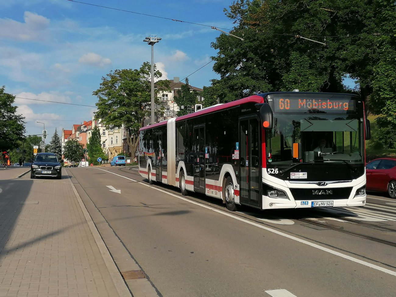 Erfurt, MAN 18C Lion's City NG360 EfficientHybrid # 526