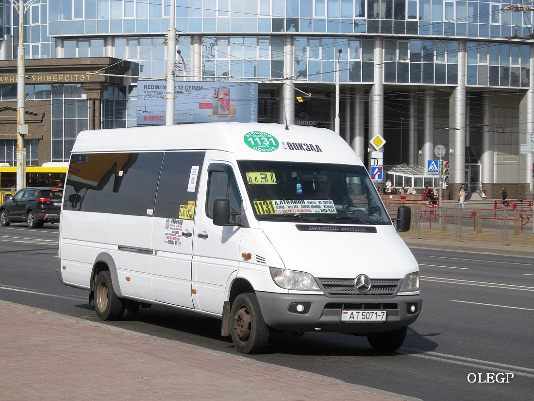 Minsk, Mercedes-Benz Sprinter No. АТ 5071-7