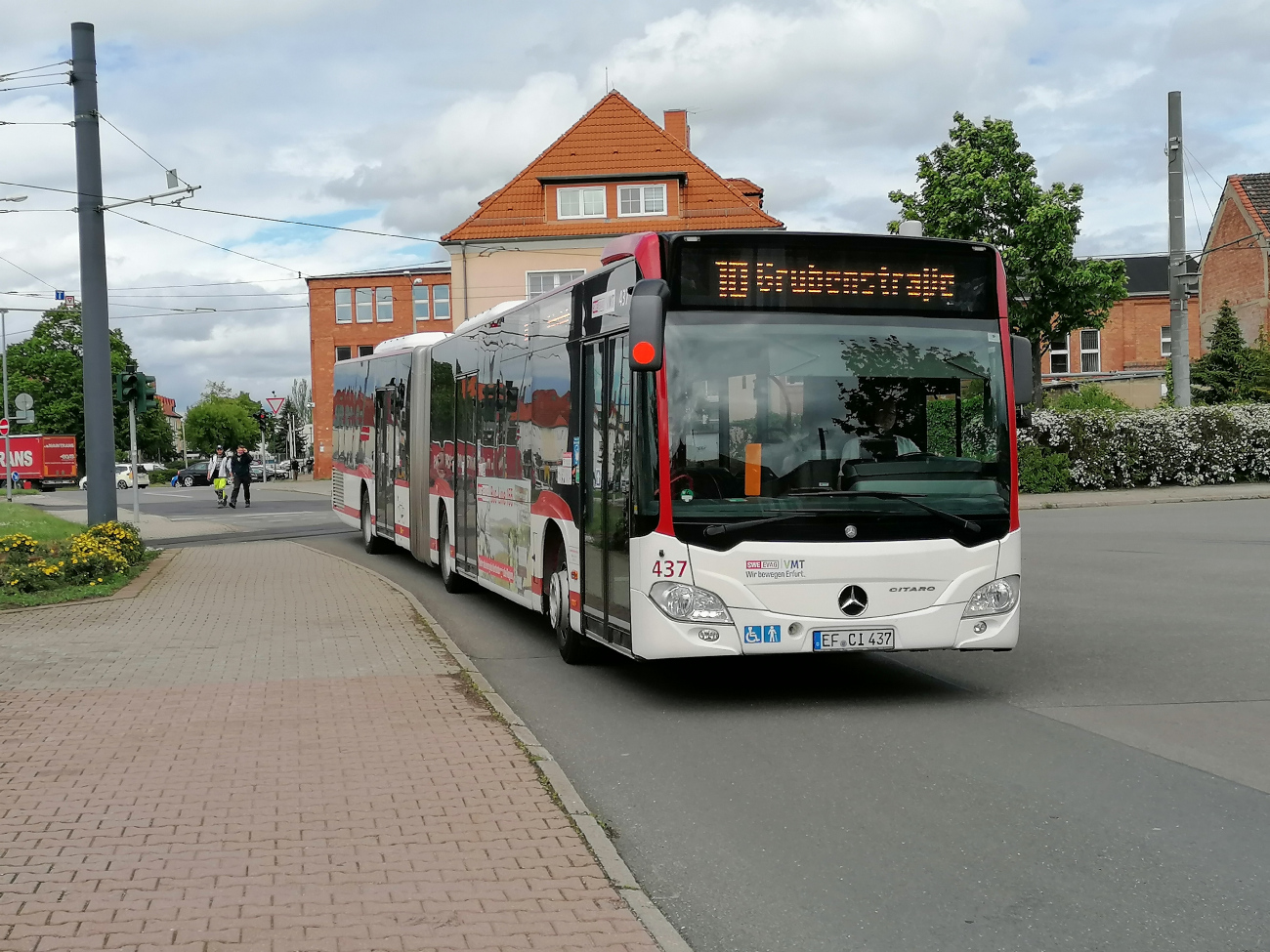 Erfurt, Mercedes-Benz Citaro C2 G # 437