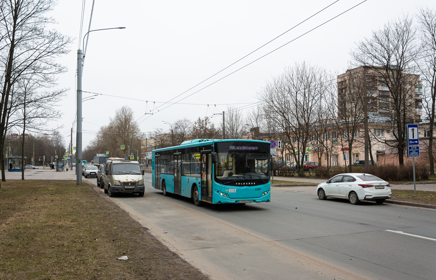 Sankt Petersburg, Volgabus-5270.G4 (LNG) nr. 6309