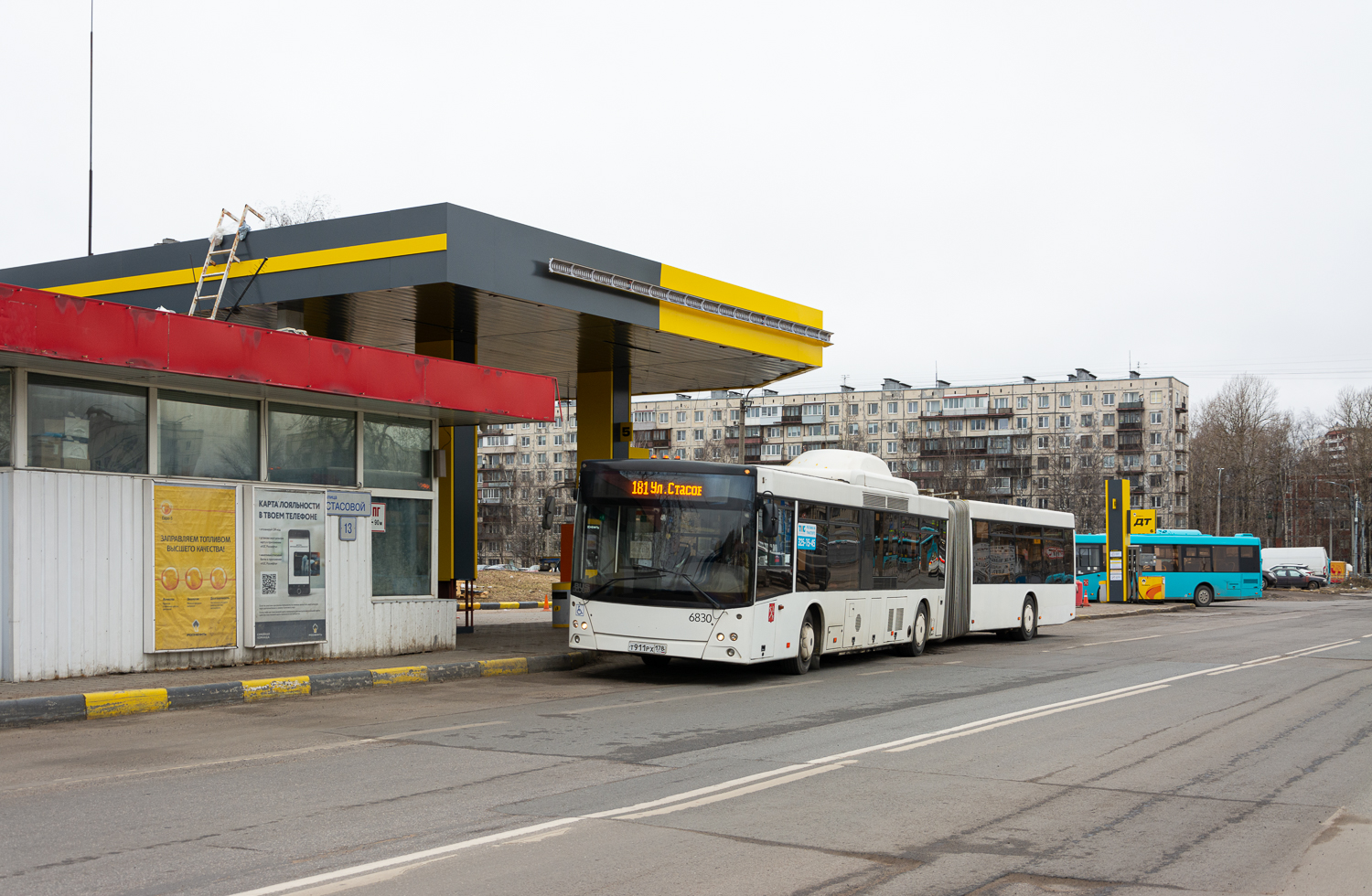 Saint Petersburg, MAZ-215.069 # 6830