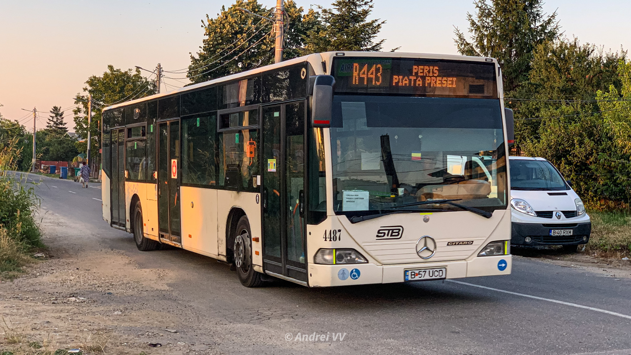 Bucharest, Mercedes-Benz O530 Citaro # 4487