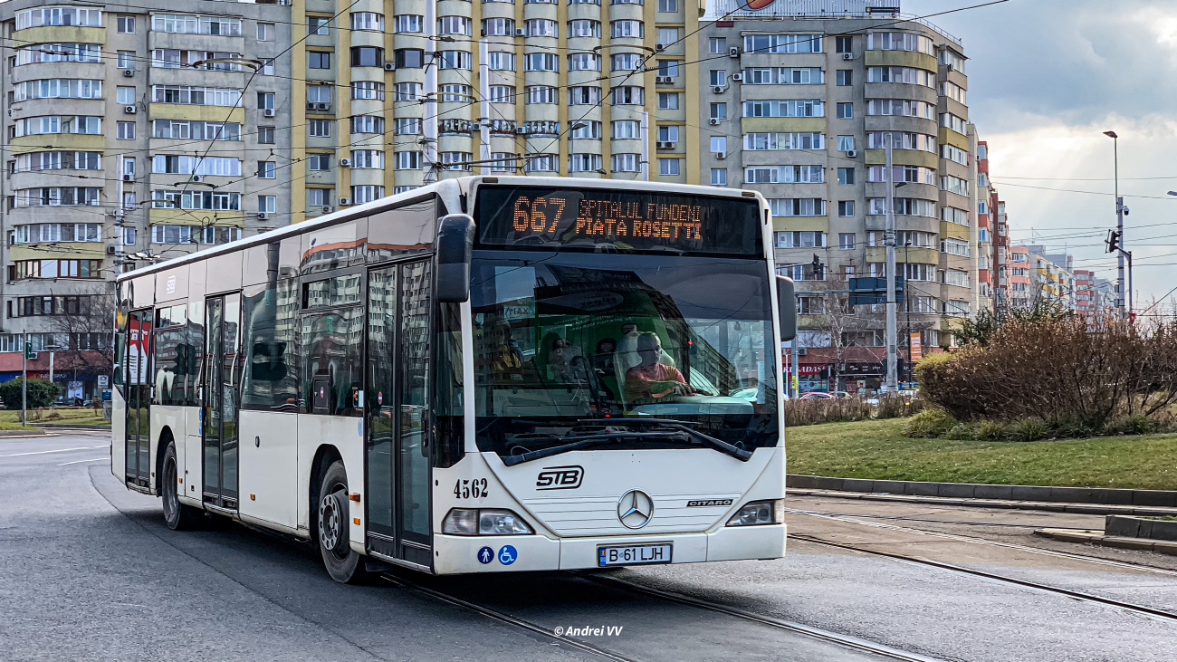 Bucharest, Mercedes-Benz O530 Citaro №: 4562