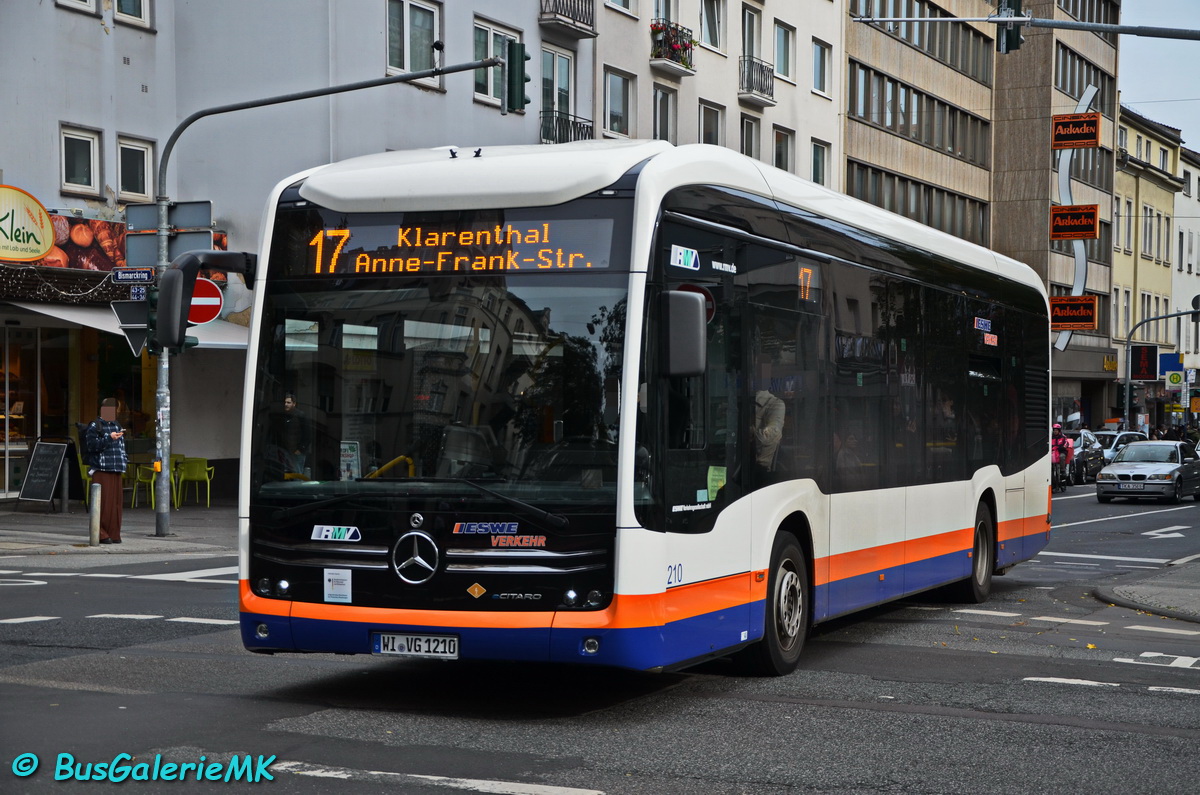 Wiesbaden, Mercedes-Benz eCitaro # 210