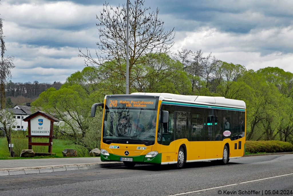 Rüdesheim am Rhein, Mercedes-Benz Citaro C2 LE # RÜD-ER 321