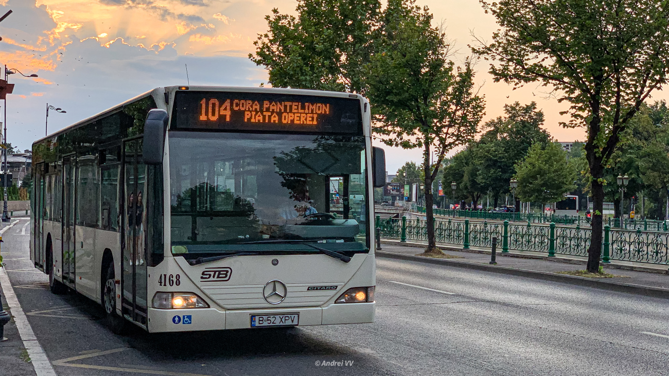 Bucharest, Mercedes-Benz O530 Citaro # 4168