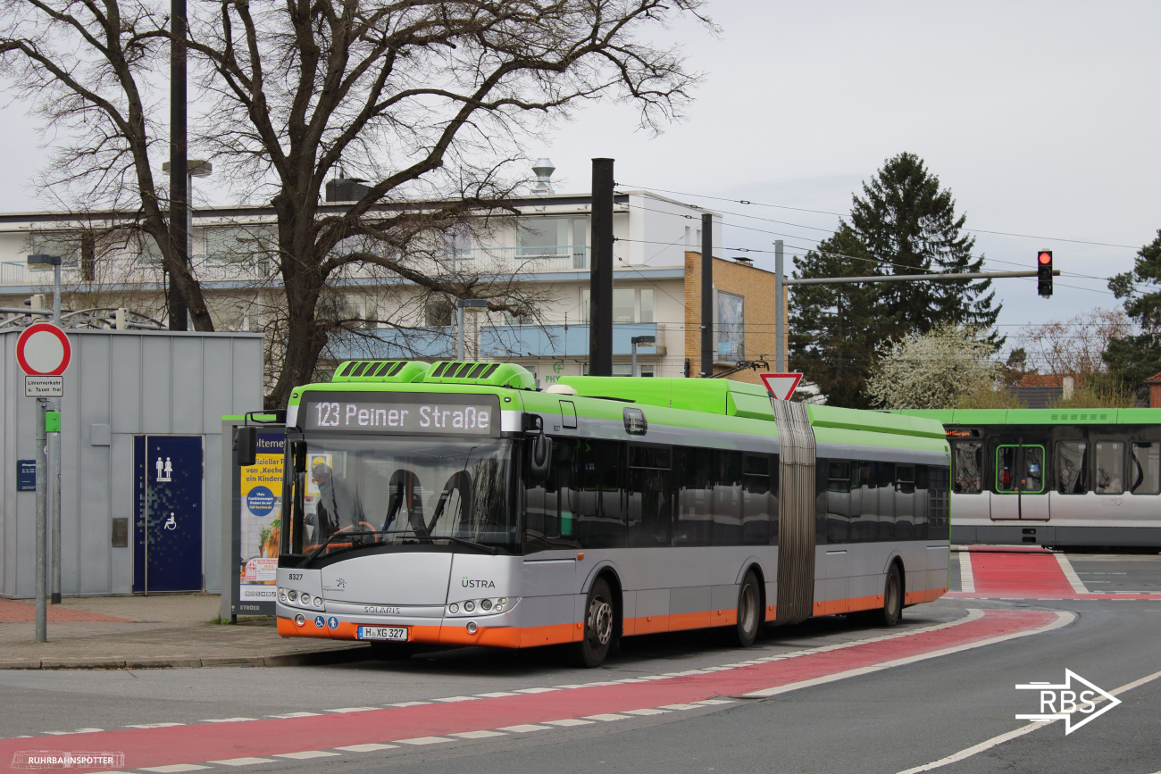 Hannover, Solaris Urbino III 18 Hybrid No. 8327