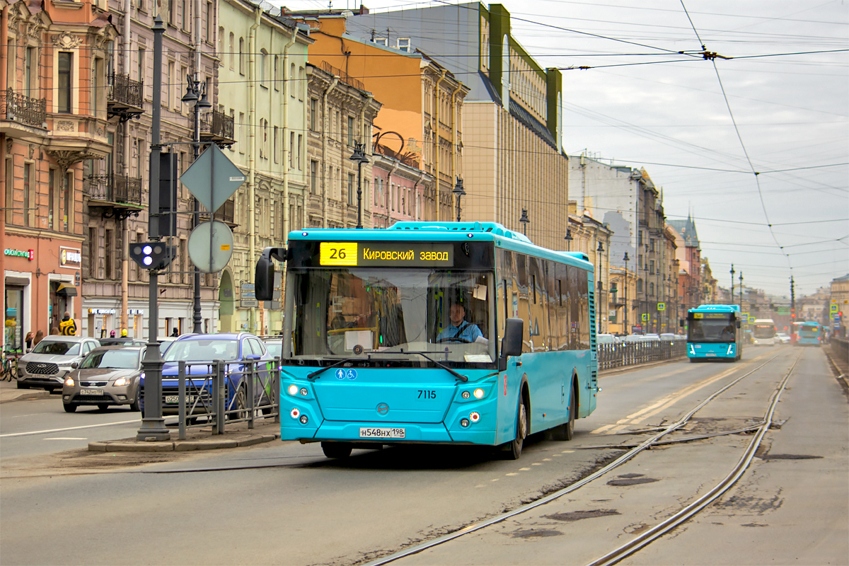 Saint Petersburg, LiAZ-5292.65 # 7115