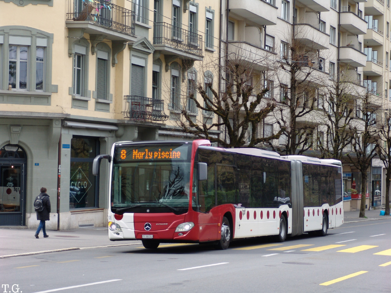 Fribourg, Mercedes-Benz Citaro C2 GÜ nr. 161