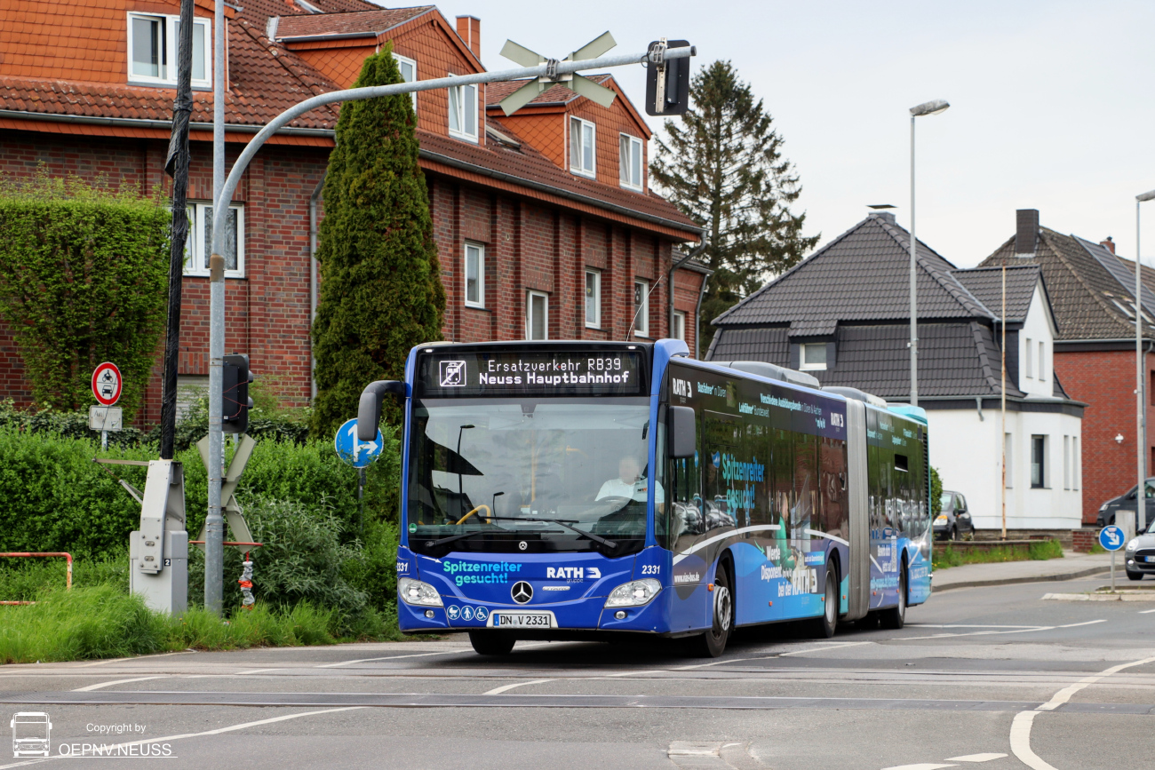 Düren, Mercedes-Benz Citaro C2 G # 2331