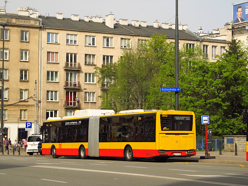 Warszawa, Autosan Sancity M18LF LNG # 7812