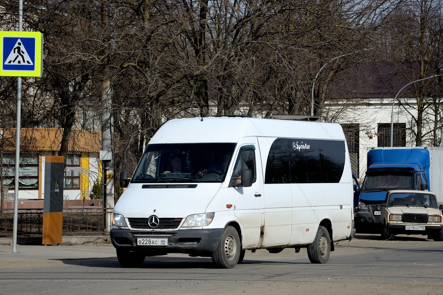 Lugansk, Mercedes-Benz Sprinter 313CDI # В 228 АС LРR