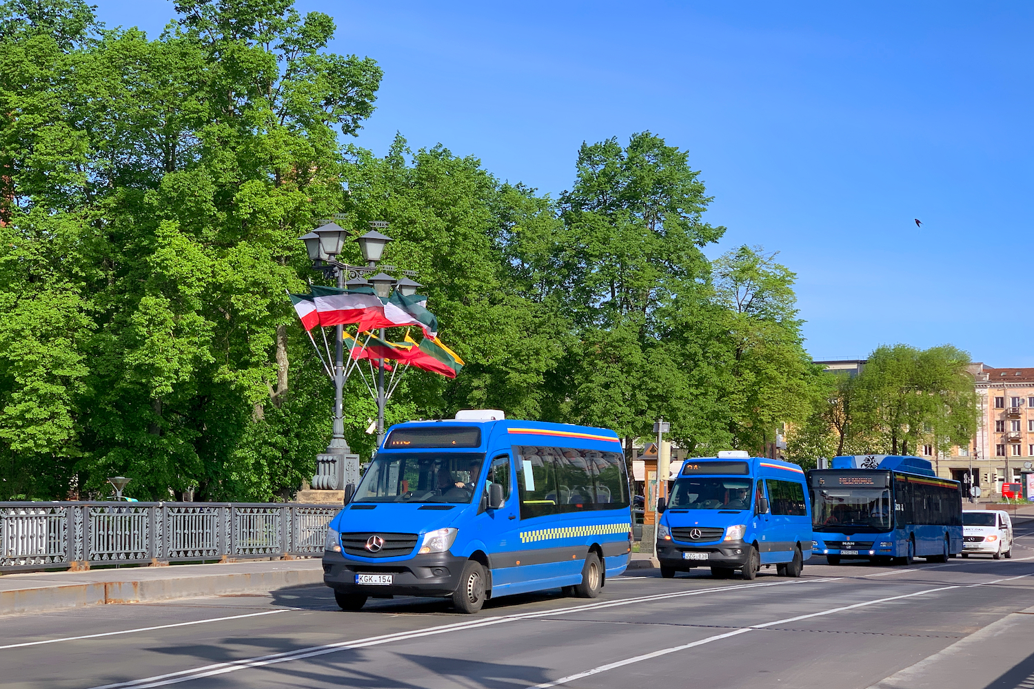 Klaipėda, Altas Cityline (MB Sprinter 516CDI) № 519; Klaipėda, Altas (Mercedes-Benz Sprinter) № 505