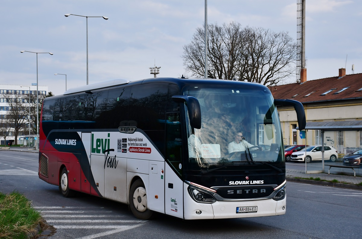 Bratislava, Setra S515HD Facelift No. AA-884EI