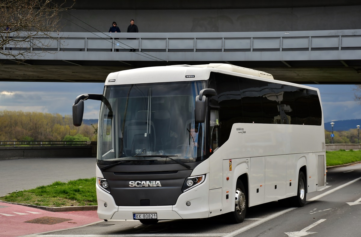 Krakov, Scania Touring HD (Higer A80T) č. KK 80821