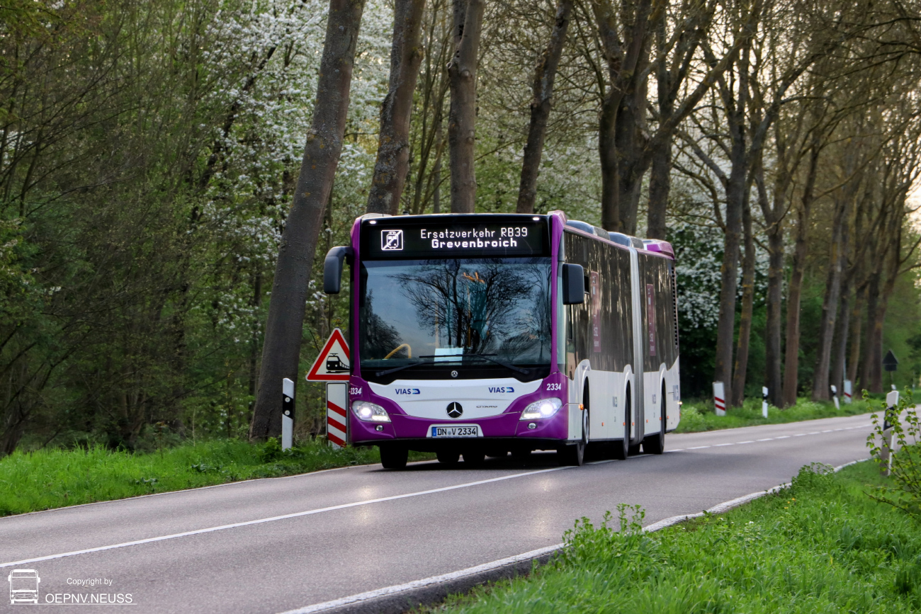 Düren, Mercedes-Benz Citaro C2 G # 2334